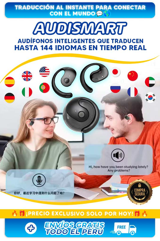 Audio Smart - Traductor universal en tiempo real.